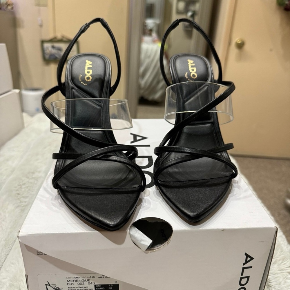 Aldo Merengue heels in black